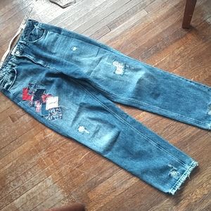 Patchwork jeans